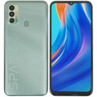 6.52" Смартфон Tecno SPARK 7 64 ГБ зеленый