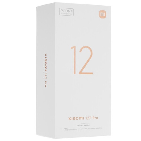 Смартфон Xiaomi 12T Pro 8/128Gb [6.67"/5G/NFC/Cam200Mpx/5000mAh/Lunar Silver]