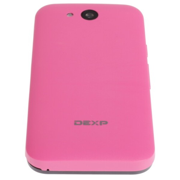 Смартфон DEXP Ixion M240 Strike 3 Pro Rose [4" 8Gb 4x1.3Ghz/1024Mb/800x480/IPS/2SIM/3G/GPS/Cam5AF/1400mAh/Android 6.0]