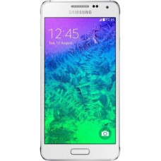 Смартфон Samsung SM-G850 Galaxy Alpha 4.7" 32Gb White 8(4x1.8/4х1,3Ghz)/2048Mb/1280x720/IPS/3G/LTE/GPS/Cam12/Android 4.4