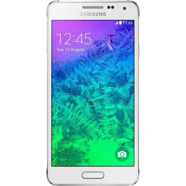 Смартфон Samsung SM-G850 Galaxy Alpha 4.7" 32Gb White 8(4x1.8/4х1,3Ghz)/2048Mb/1280x720/IPS/3G/LTE/GPS/Cam12/Android 4.4