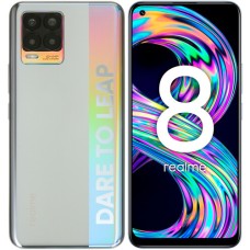 6.4" Смартфон realme 8 128 ГБ серебристый