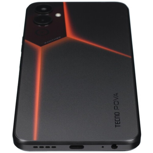 Смартфон Tecno Pova 4 8/128Gb [6,82"/LTE/NFC/Cam50Mpx+QVGA/6000mAh/Lava Orange]