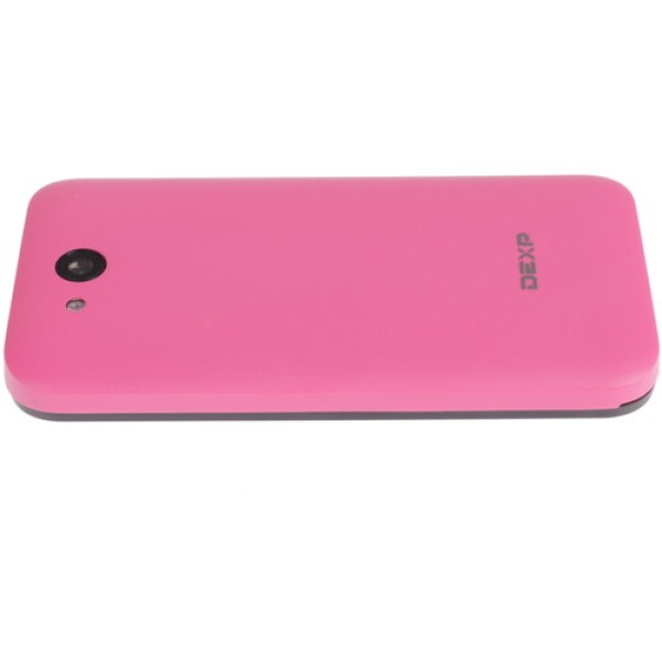 Смартфон DEXP Ixion M240 Strike 3 Pro Rose [4" 8Gb 4x1.3Ghz/1024Mb/800x480/IPS/2SIM/3G/GPS/Cam5AF/1400mAh/Android 6.0]