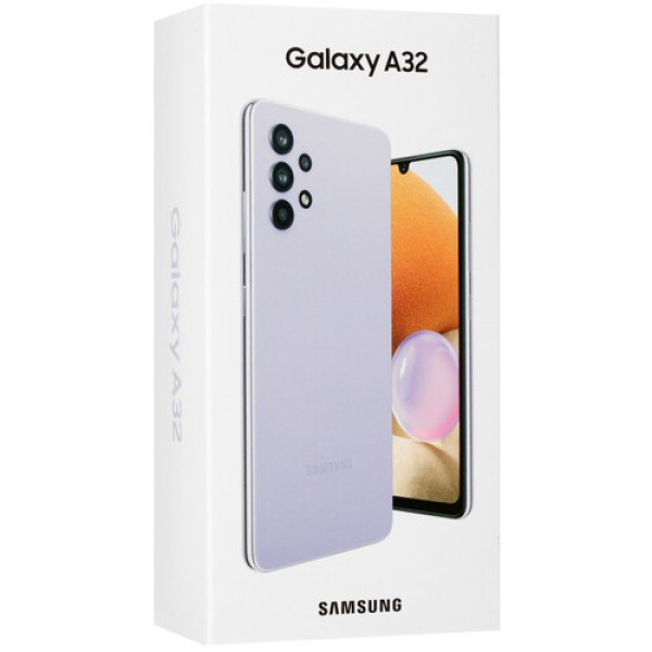 Смартфон Samsung Galaxy A32 4/128Gb [6,4"/LTE/NFC/Cam64+8+5+5/5000mAh/Violet]