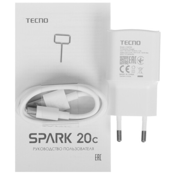 6.56" Смартфон Tecno SPARK 20C 256 ГБ золотистый