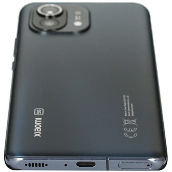Смартфон Xiaomi Mi 11 8/256Gb [6,81"/5G/NFC/Cam108Mpx/4600mAh/Midnight Gray]