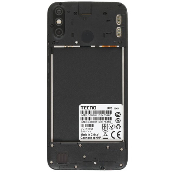 Смартфон Tecno Spark 4 Air 6.088" 32Gb Royal purple MT6761/4x2,0Ghz/2048Mb/1560x720/2SIM/LTE/Cam13+0.8/3000mAh/Android 9
