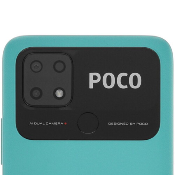 6.71" Смартфон POCO C40 64 ГБ бирюзовый