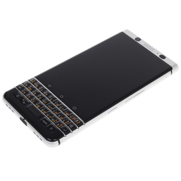 Смартфон BlackBerry KEYone 4.5" 32Gb Silver 8x2,0Ghz/3072Mb/1620x1080/IPS/1SIM/LTE/Cam12/3505mAh/Android 7.0