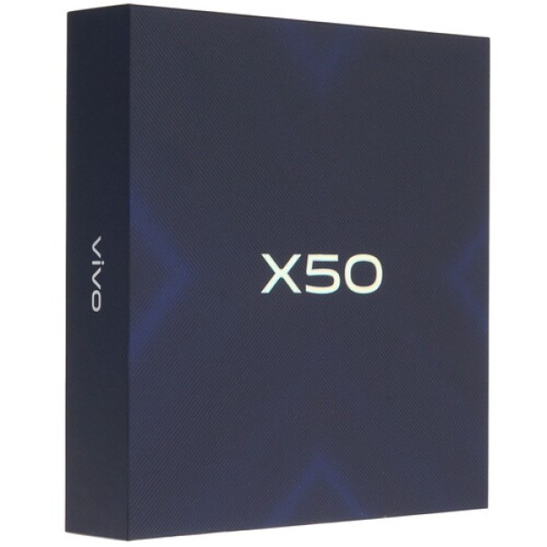 Смартфон Vivo X50 6.56" 128Gb Blue QC730/8x2.2Ghz/8Gb/2376×1080/2SIM/LTE/NFC/Cam48+13+8+5/4200mAh/Android 10