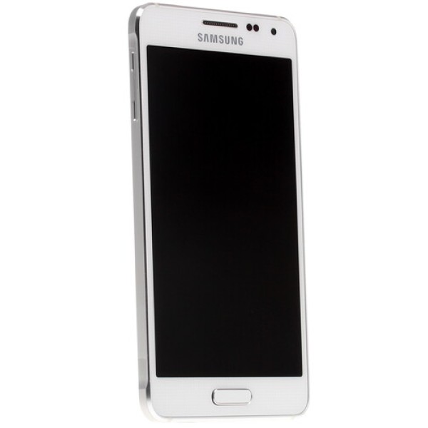 Смартфон Samsung SM-G850 Galaxy Alpha 4.7" 32Gb White 8(4x1.8/4х1,3Ghz)/2048Mb/1280x720/IPS/3G/LTE/GPS/Cam12/Android 4.4