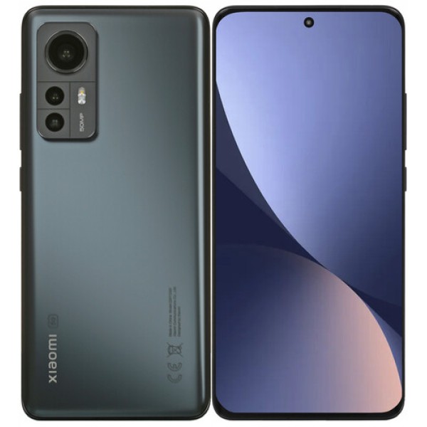 Смартфон Xiaomi 12 12/256Gb [6.28"/5G /NFC/Cam50Mpx/4500mAh/Gray]