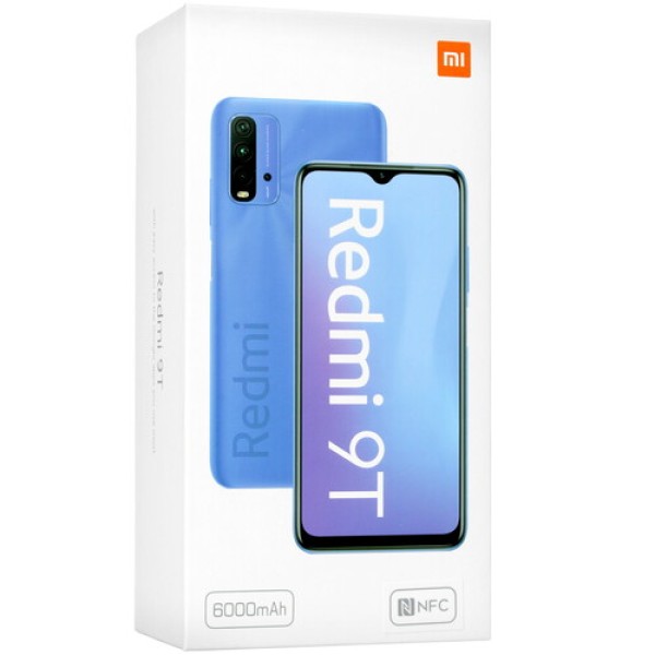 Смартфон Xiaomi Redmi 9T 4/64Gb [6,53"/LTE/NFC/Cam48Mpx/6000mAh/Ocean Green]