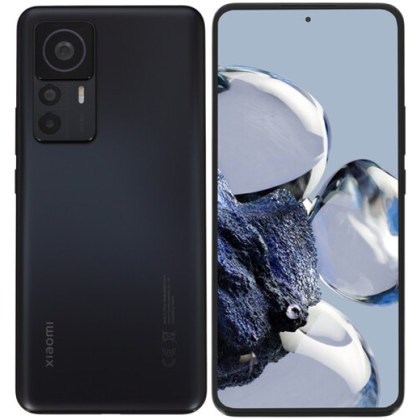 Смартфон Xiaomi 12T Pro 12/256Gb [6.67"/5G/NFC/Cam200Mpx/5000mAh/Cosmic Black]