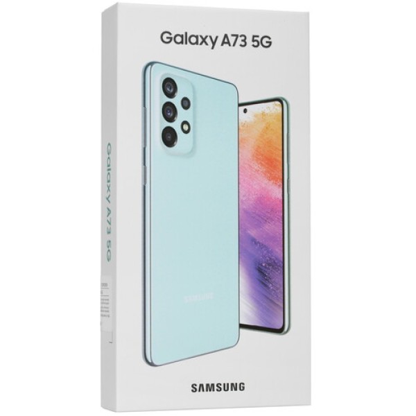 6,7'' Смартфон Samsung Galaxy A73 8/256Gb зелёный [5G/NFC/Cam108+12+5+5Mpx5000mAh]