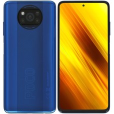 Смартфон Poco X3 6/128Gb [6,67"/LTE/NFC/Cam64Mpx/5160mAh/Blue]