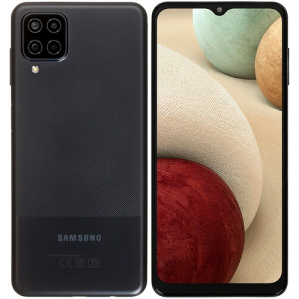 6.5" Смартфон Samsung Galaxy A12 32 ГБ черный (А125F)