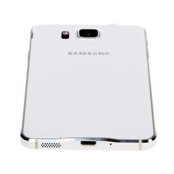 Смартфон Samsung SM-G850 Galaxy Alpha 4.7" 32Gb White 8(4x1.8/4х1,3Ghz)/2048Mb/1280x720/IPS/3G/LTE/GPS/Cam12/Android 4.4