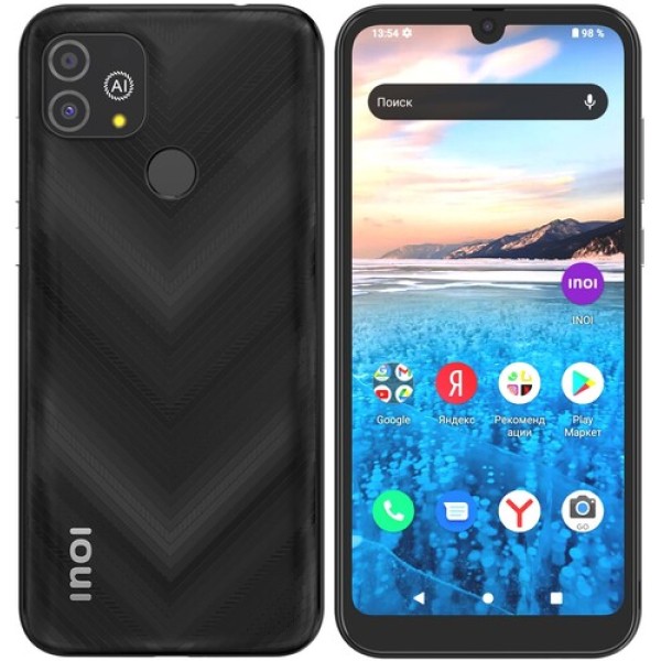 6.1" Смартфон INOI A62 64 ГБ черный