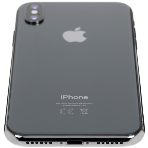 Смартфон Apple iPhone X "Как новый" 5,8" 256Gb Space Grey 6x2.5Ghz/3072Mb/2436х1125/OLED/LTE/IP67/Cam12(x2)/iOS
