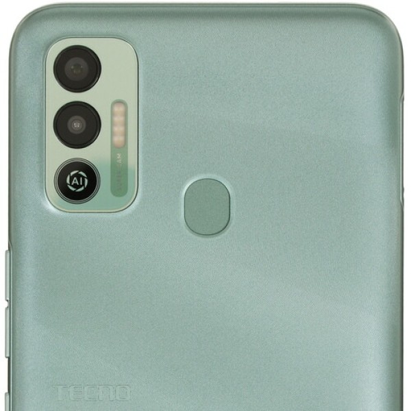 6.52" Смартфон Tecno SPARK 7 64 ГБ зеленый