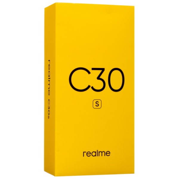 6.5" Смартфон realme C30s 64 ГБ голубой