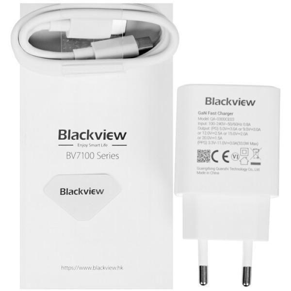 6.58" Смартфон Blackview BV7100 128 ГБ черный