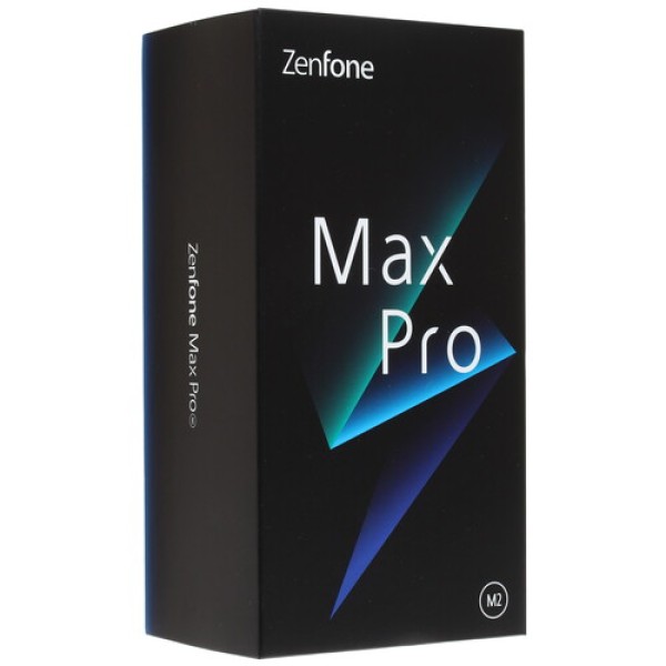 Смартфон Asus Zenfone Max Pro M2 ZB631KL 6.3" 64Gb Blue 8x2,2Ghz/4096Mb/2280х1080/IPS/2SIM/LTE/NFC/Cam12+5/5000mAh/Android 8.1