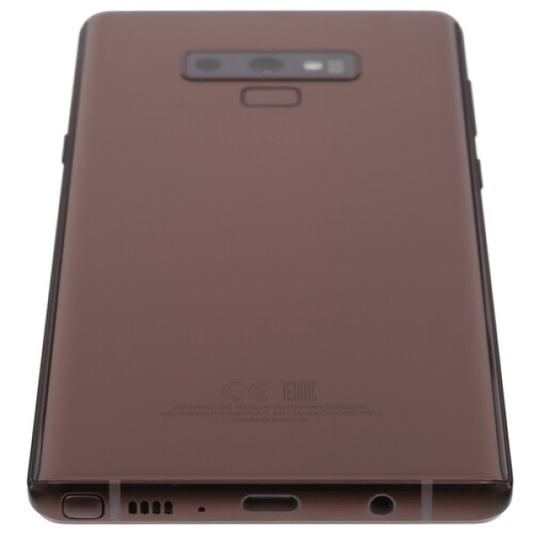 Смартфон Samsung Galaxy Note 9 6.4" 512Gb Copper 8(4x2,9Ghz+4x1,9Ghz)/8192Mb/2960x1440/sAMOLED/2SIM/LTE/NFC/Cam12+12/4000mAh/Android 7.1