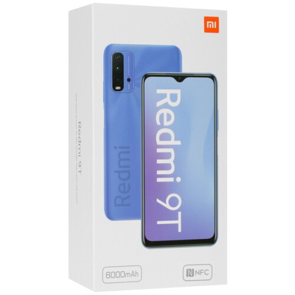 Смартфон Xiaomi Redmi 9T 4/128Gb [6,53"/LTE/NFC/Cam48Mpx/6000mAh/Carbon Gray]