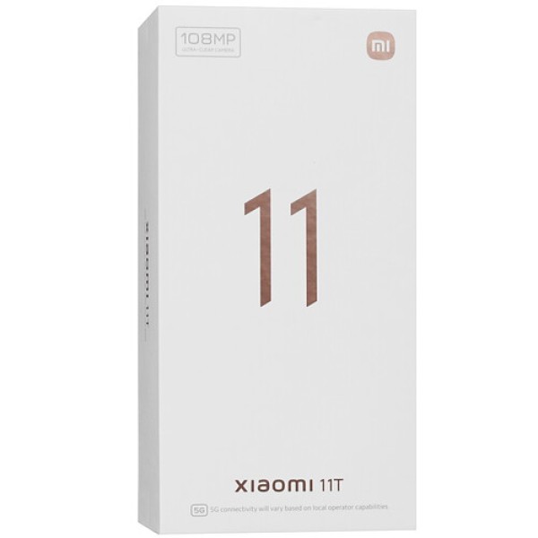 Смартфон Xiaomi 11T 8/256Gb [6,67"/5G/NFC/Cam108Mpx/5000mAh/Meteorite Gray]