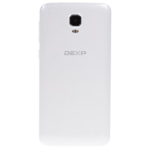 Смартфон DEXP Ixion X145 Nova 4.5" 8Gb White 4x1.3GHz/1Gb/854x480/IPS/2SIM/cam5AF/1700mAh/Android 5.0