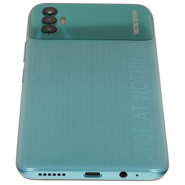 6.6" Смартфон Tecno SPARK 8P 64 ГБ зеленый