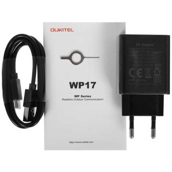 6.78" Смартфон Oukitel WP17 128 ГБ черный