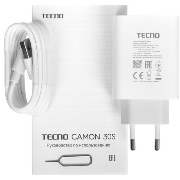 6.78" Смартфон Tecno CAMON 30S 256 ГБ золотистый