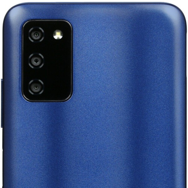 6.5" Смартфон Samsung Galaxy A03s 64 ГБ синий [8x(2.3 ГГц), 4 Гб, 2 SIM, TN, 1600x720, камера 13+2+2 Мп, 4G, GPS, 5000 мА*ч]
