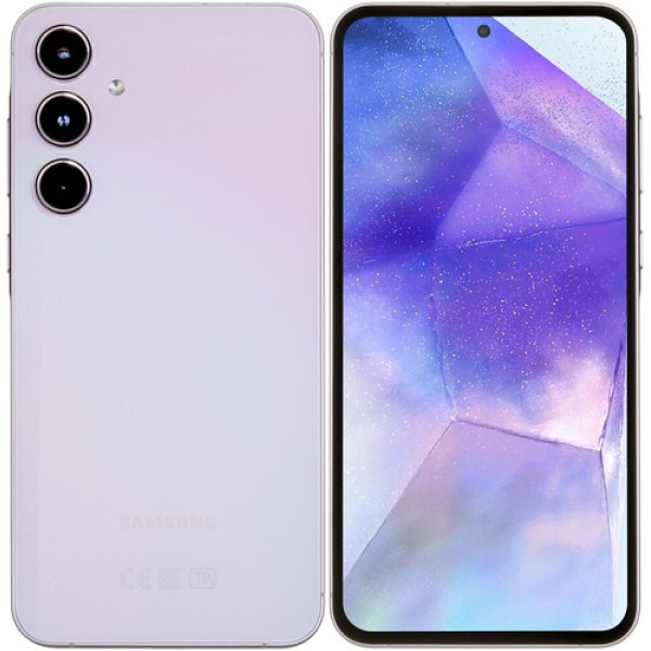 6.6" Смартфон Samsung Galaxy A55 128 ГБ фиолетовый