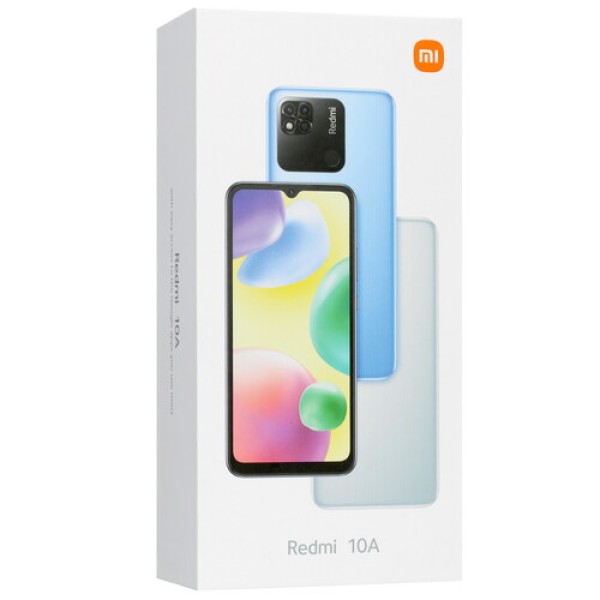 6.53" Смартфон Xiaomi Redmi 10A 32 ГБ синий