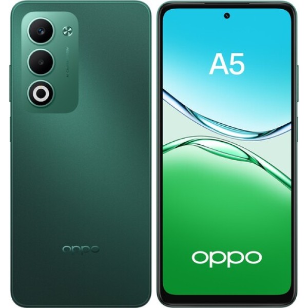6.67" Смартфон OPPO A5 128 ГБ зеленый
