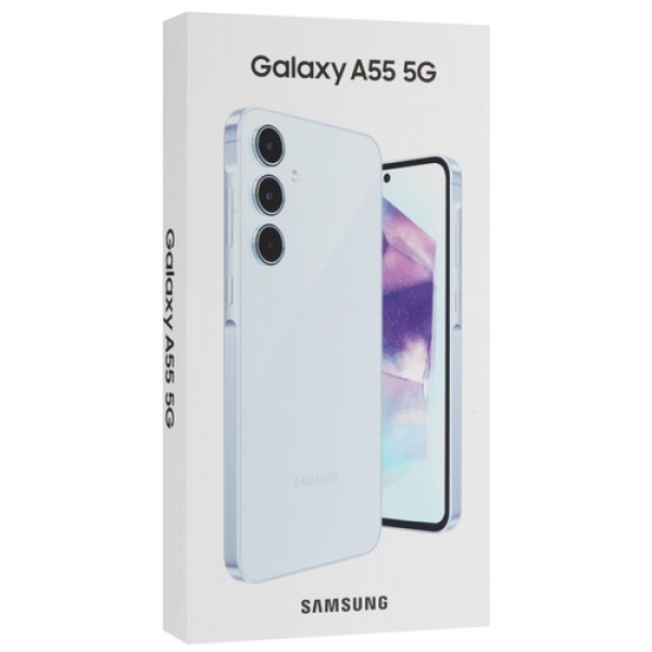 6.6" Смартфон Samsung Galaxy A55 256 ГБ голубой