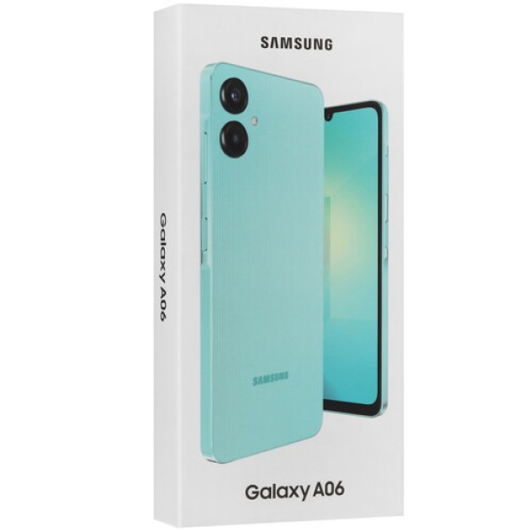6.7" Смартфон Samsung Galaxy A06 128 ГБ зеленый