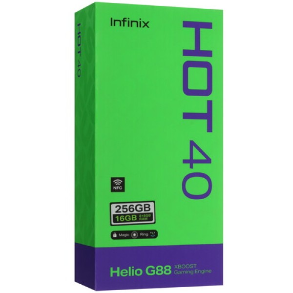 6.78" Смартфон Infinix HOT 40 256 ГБ голубой