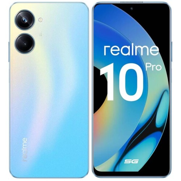 6.72" Смартфон realme 10 Pro 128 ГБ голубой