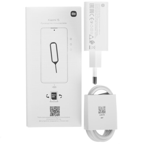 6.36" Смартфон Xiaomi 15 512 ГБ белый