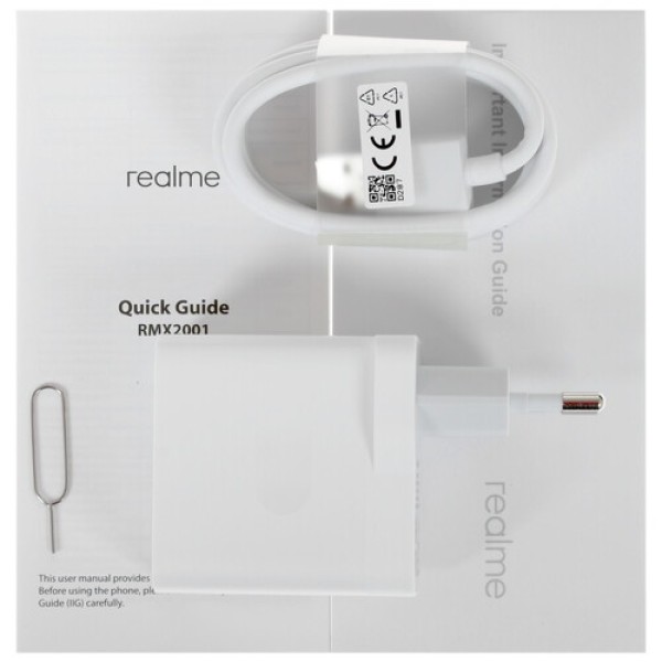 6.5" Смартфон realme 6 8/128 ГБ белый (без NFC)