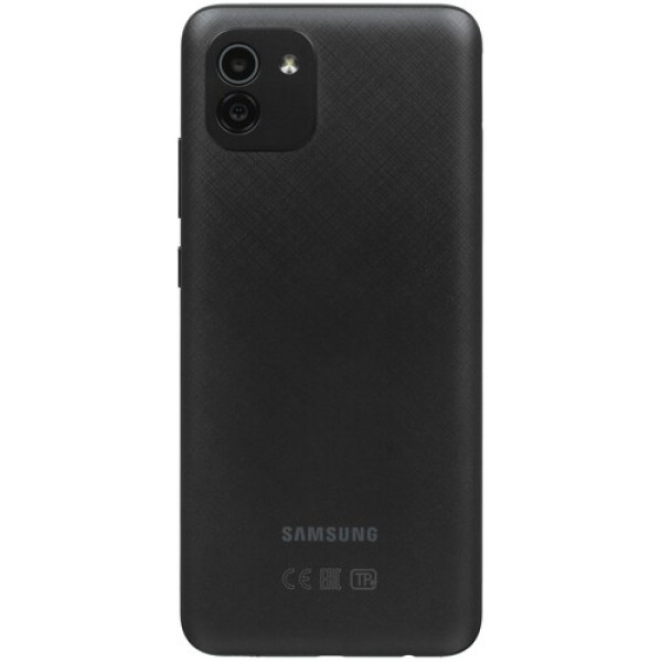 Смартфон Samsung Galaxy A03 3/32Gb [6,5"/LTE/Cam48+2Mpx/5000mAh/Black]