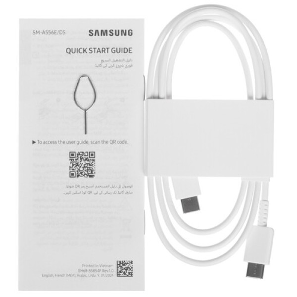 6.6" Смартфон Samsung Galaxy A55 256 ГБ голубой