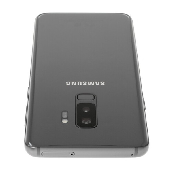 Смартфон Samsung Galaxy S9+ 6.2" 64Gb Grey8(4x2,9Ghz+4x1,9Ghz)/6144Mb/2960x1440/sAMOLED/2SIM/LTE/NFC/IP68/Cam12+12/3500mAh/Android 8.0