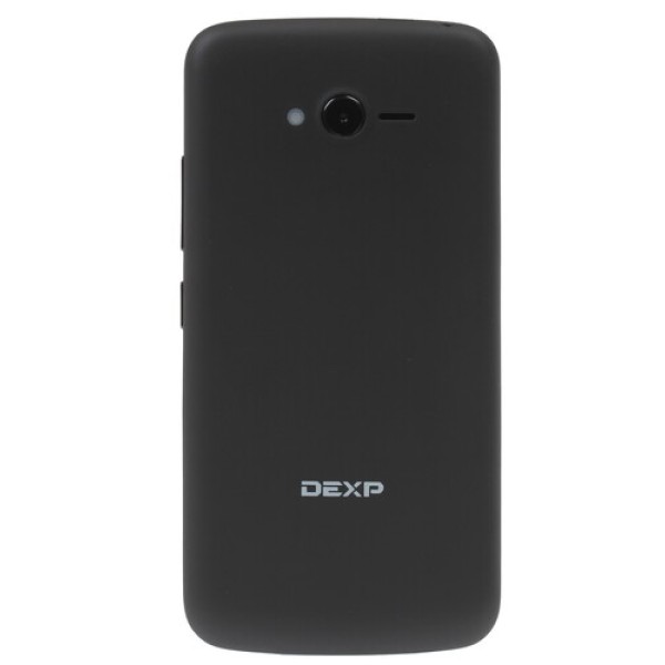 Смартфон DEXP Ixion E245 4.5" 8Gb Black 4x1.3GHz/512Mb/854x480/IPS/2SIM/Cam2/1600mAh/Android 6.0